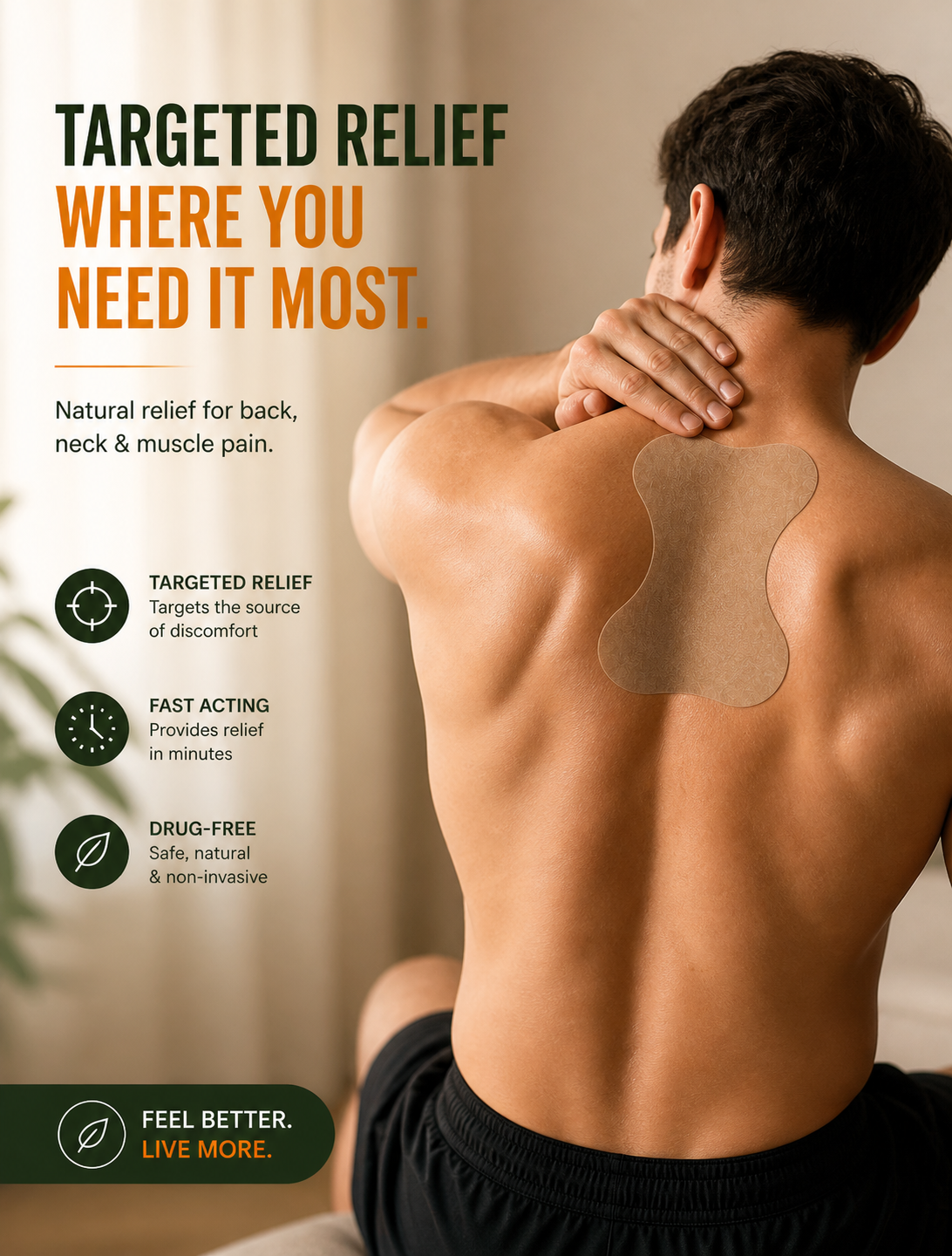 INSTANT PAIN RELIEF PATCHES